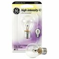 Ge GE, INCANDESCENT S11 APPLIANCE LIGHT BULB, 40 W 35156